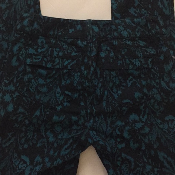 floral print skinny jeans NWT